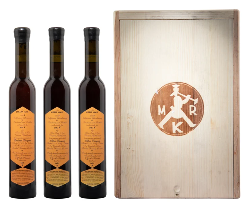 Sine Qua Non Caisse boisThe Nobleman (2x Nobleman/1x Strawman) 2005 Central Coast 12.1° 1.125l