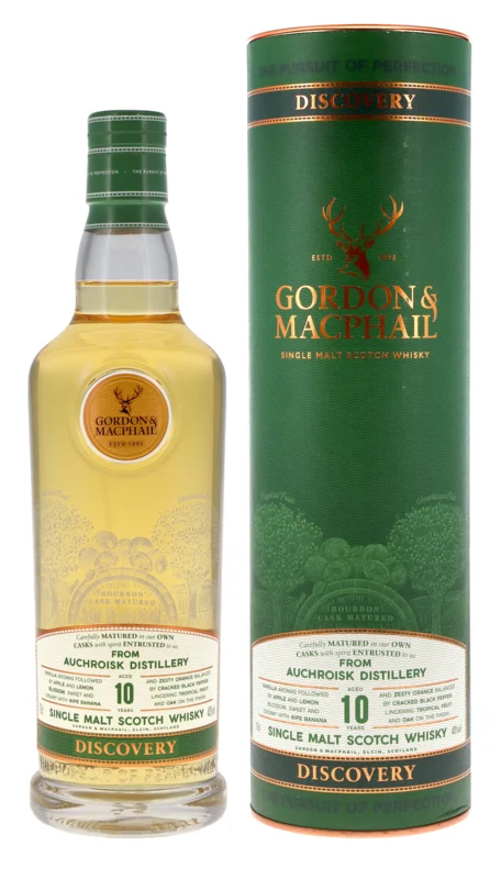 Auchroisk Gordon & Macphail Discovery Label 10 Years Single Malt Sctoch Whisky 43° 70cl