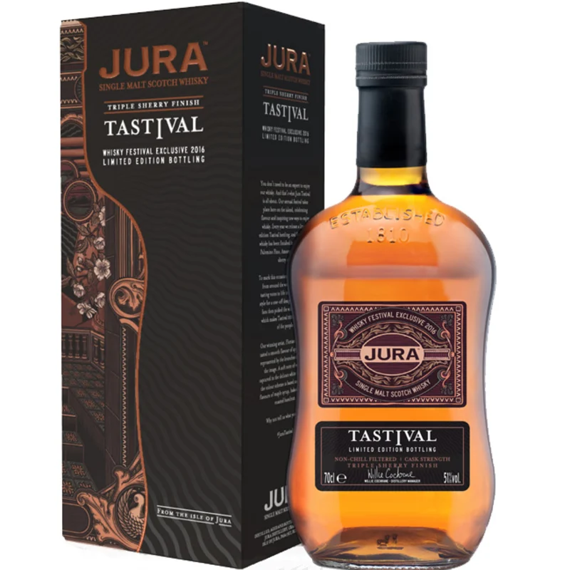 Isle of Jura Tastival 2016 Lim. Ed. Triple Sherry Single Malt Whisky 51° 70cl