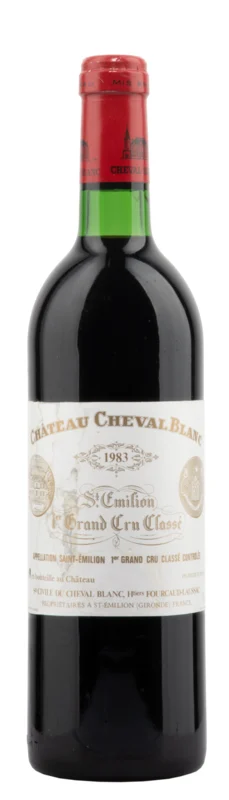 Château Cheval Blanc 1er Grand Cru Classé A 1983 Saint-Emilion AC 13° 75cl