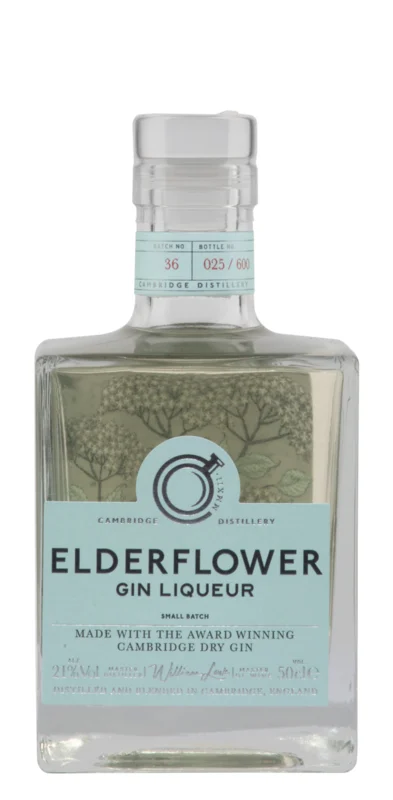 Cambridge Distillery Elderflower Gin Likör 21° 50cl