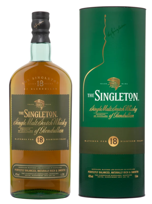 Singleton of Glendullan 18 Years Single Malt Whisky 40° 1l