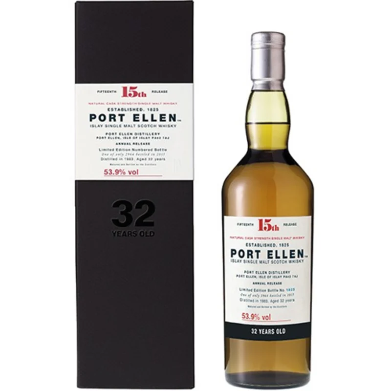 Port Ellen Special Release 2015 Cask Stregth 32 Years 1983 Single Malt Whisky 53.9° 70cl
