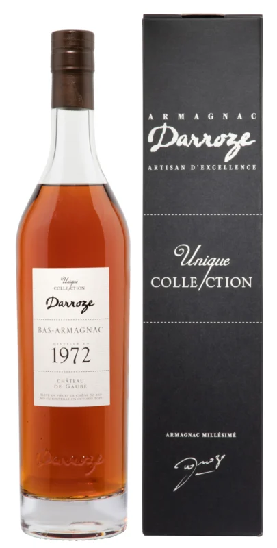 Darroze Château de Gaube à Gaube 1972 Bas Armagnac 43° 70cl