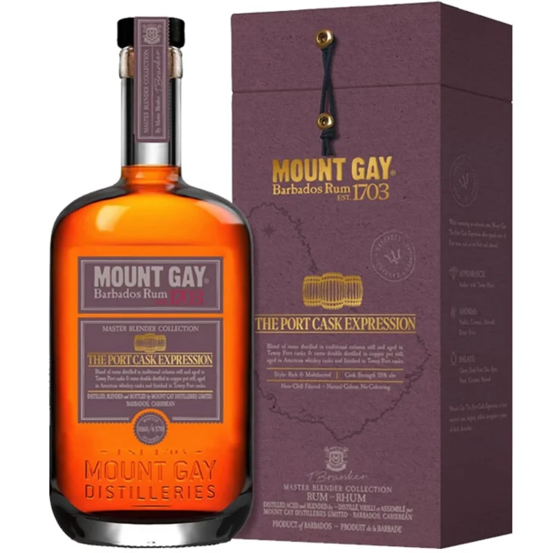 Mount Gay Master Blender Collection #3 Port Cask Expression Rum 55° 70cl
