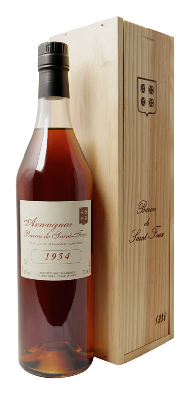 Baron de St. Feux Bas 1934 Armagnac 40° 70cl
