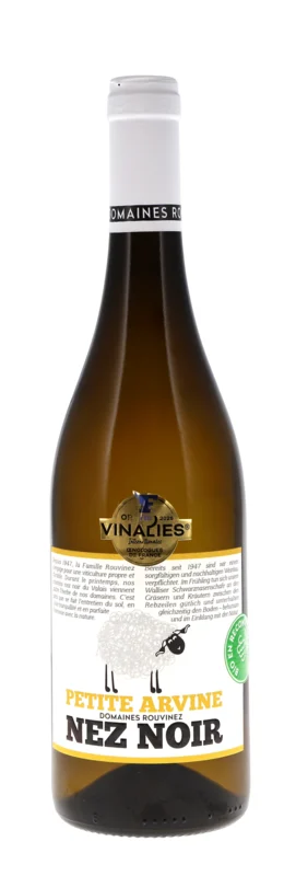 Domaine Rouvinez Nez Noir blanc - Petite Arvine 2024 Valais AOC Bio 13° 75cl