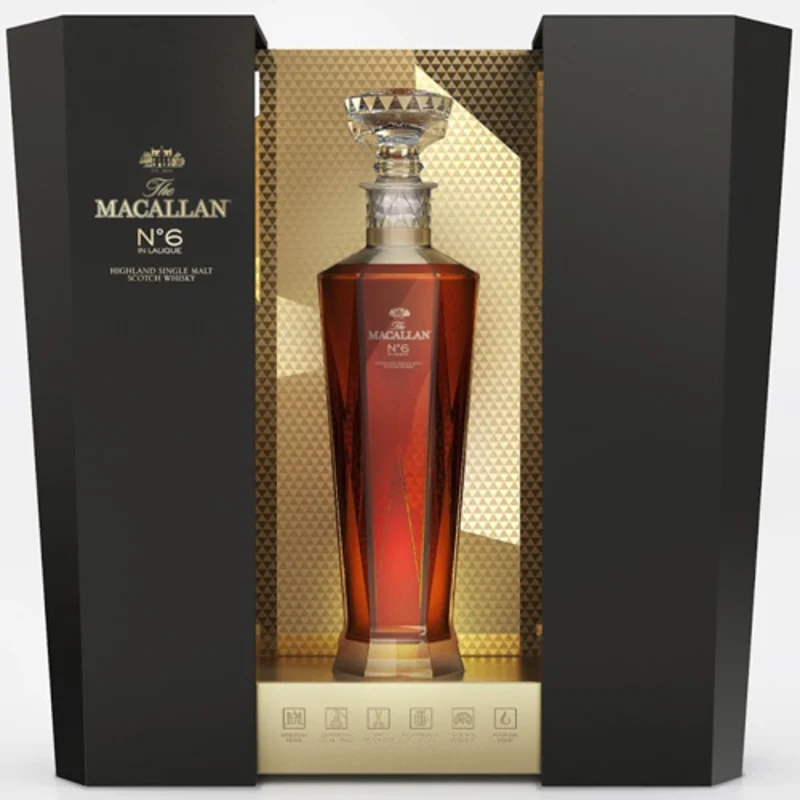 Macallan No. 6 in Lalique Highland Single Malt Scotch 43° 70cl