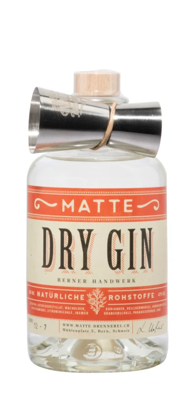 Matte Brennerei Berner Handwerk Dry Gin 42° 50cl