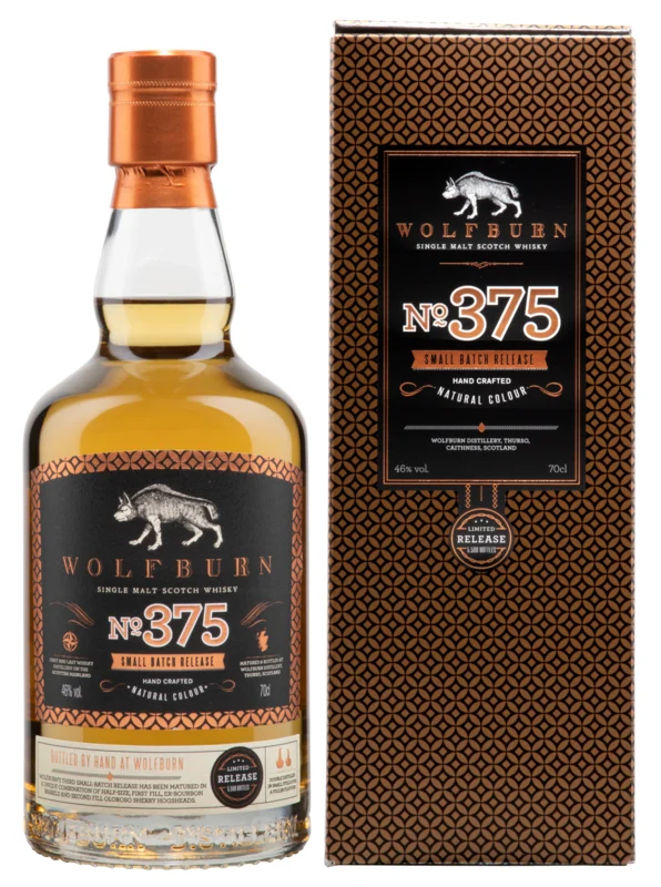 Wolfburn N° 375 Small batch Single Malt Whisky 46° 70cl