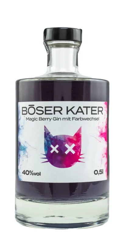 Böser Kater Magic Berry Gin 40° 50cl
