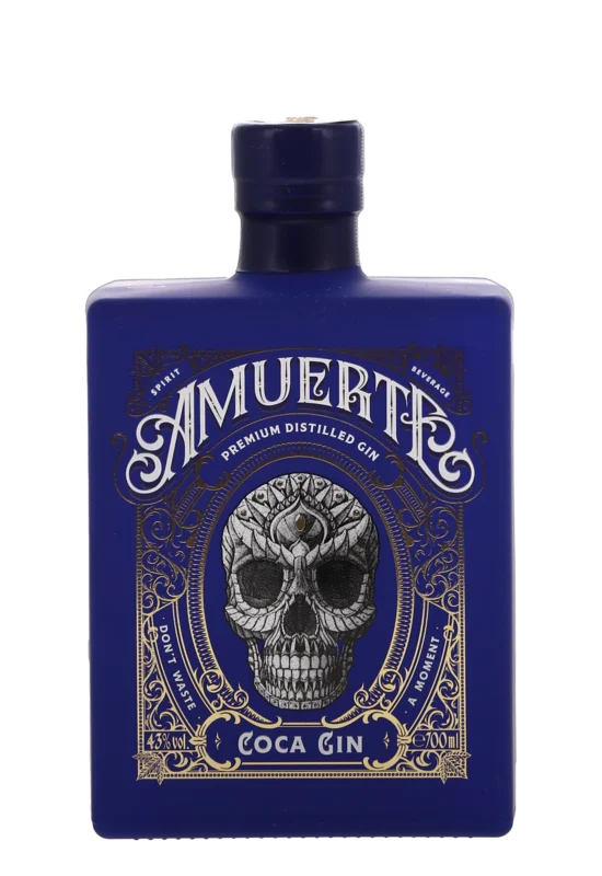 Amuerte Coca Gin Blue 43° 70cl