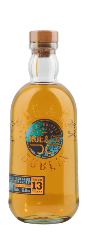 Roe & Co Cask Strength 2021 Edition 13 Years Single Grain Irish Whiskey 58.6° 70cl