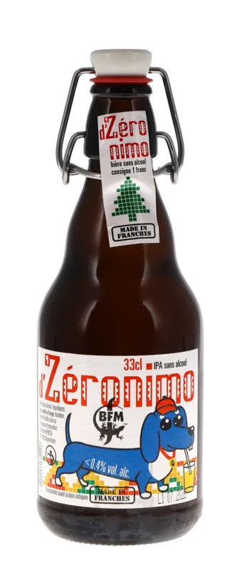 BFM D`Zéronimo IPA Alkoholfrei HA 20x MW 0.4° 33cl