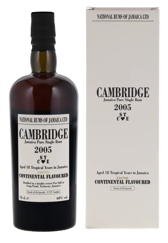 Long Pond Cambridge 18 Years 2005 Jamaican Pure Single Rum 2023 60° 70cl