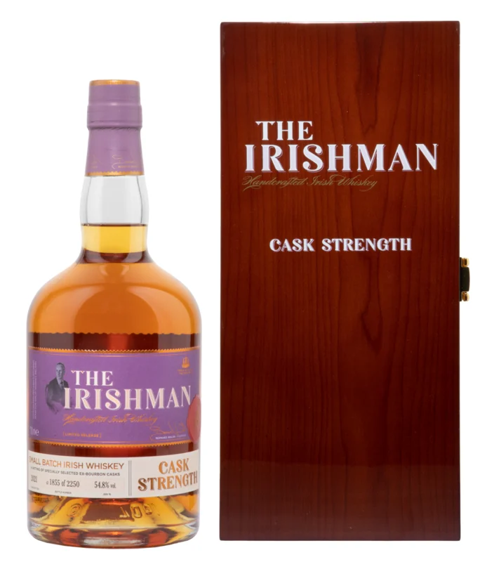 Irishman Small Batch Cask Strength Bottled 2021 Irish Whiskey 54.8° 70cl