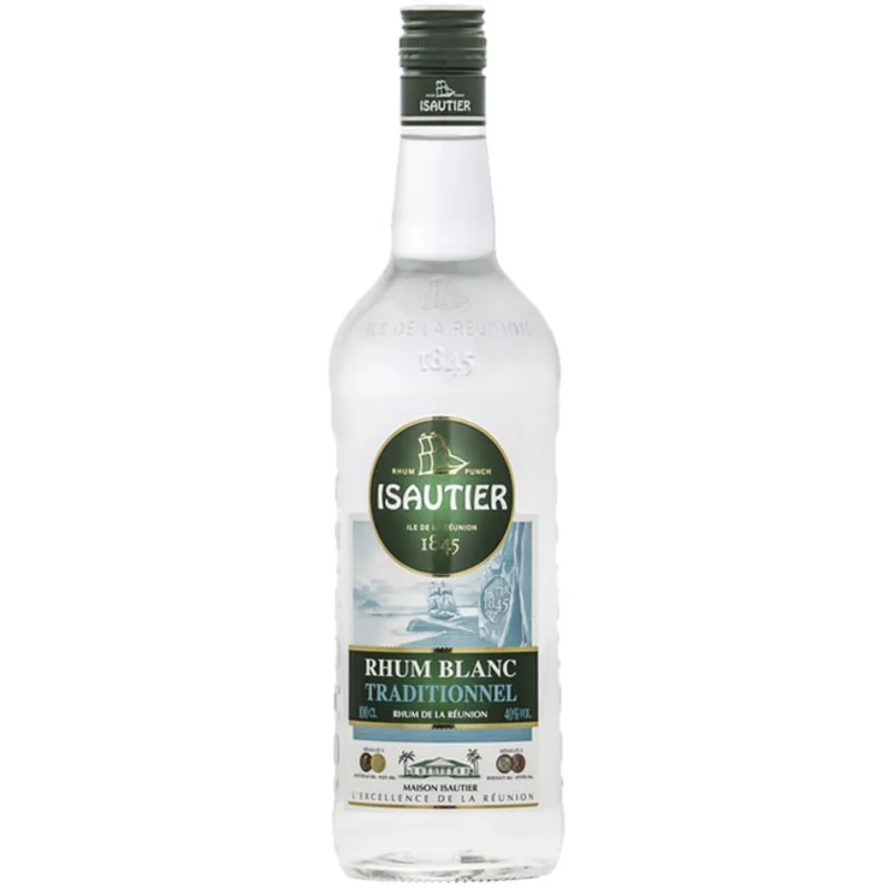 Isautier Traditionnel Rhum Blanc 40° 1l