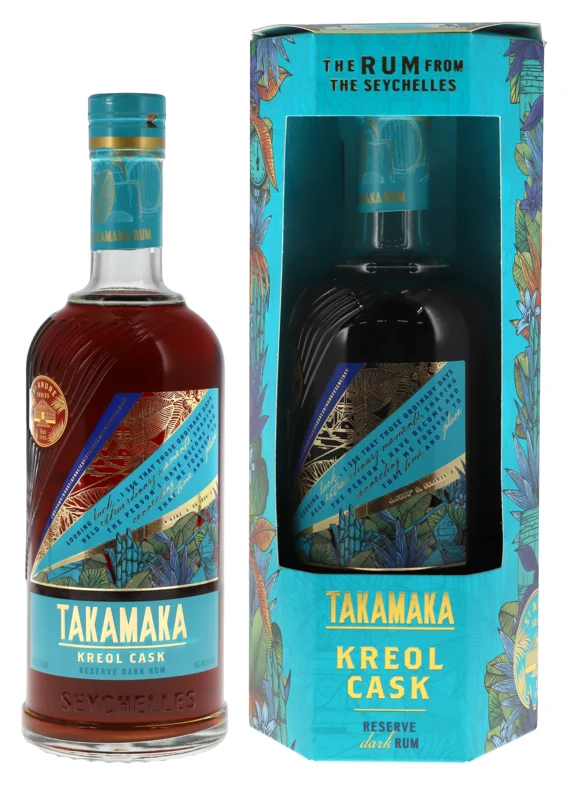 Takamaka Kreol Cask Rum 40.3° 70cl