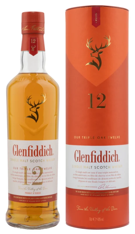 Glenfiddich Our Triple Oak Twelve 12 Years Single Malt Scotch Whisky 40° 70cl