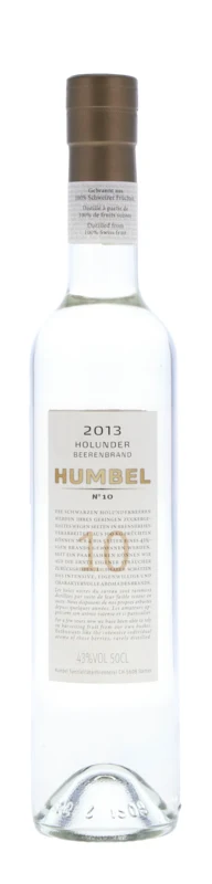 Humbel Holunder Nr. 10 2013 Fruchtbrand 43° 50cl