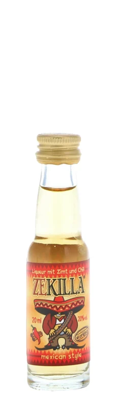 Zekilla Tequila mit Chili Zimtlikör 25x 20° 2cl