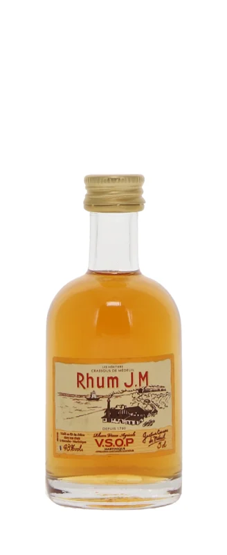 Rhum J.M Vieux VSOP Rhum Agricole 43° 5cl