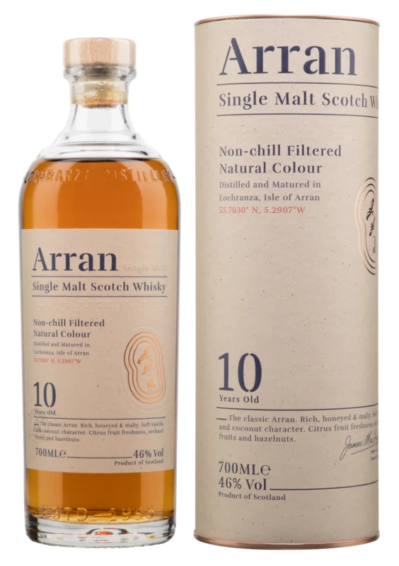 Arran 10 Years Single Malt Scotch Whisky 46° 70cl