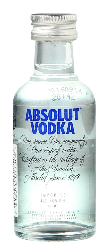 Absolut Vodka 40° 5cl