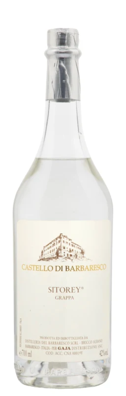 Castello di Barbaresco Grappa Sitorey Grappa 42° 70cl