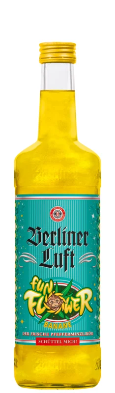 Schilkin Berliner Luft Fun Flower Banane Pfefferminzlikör 18° 70cl