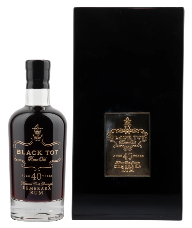Black Tot Demerara 40 Years 1975 Rum 44.2° 70cl