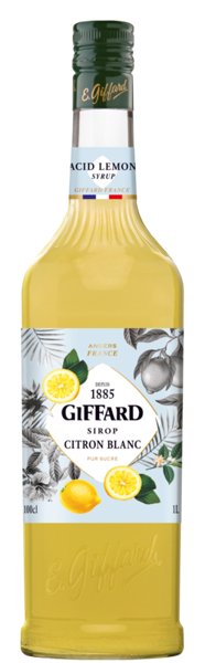 Giffard Saure Zitrone - Citron Blanc Sirup 1l
