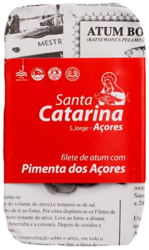 Santa Catarina Thunfisch in Olivenöl mit Pepperoni 12cl