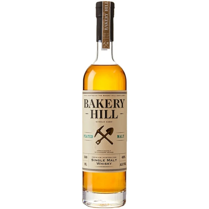 Bakery Hill Peated Malt Premium Australian Single Malt Whisky 46° 50cl