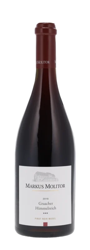 Markus Molitor Pinot Noir Graacher Himmelreich*** 2018 Mosel QbA Trocken 13° 75cl