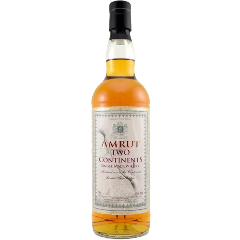 Amrut Two Continents Third Edition Single Malt Whisky 46° 70cl