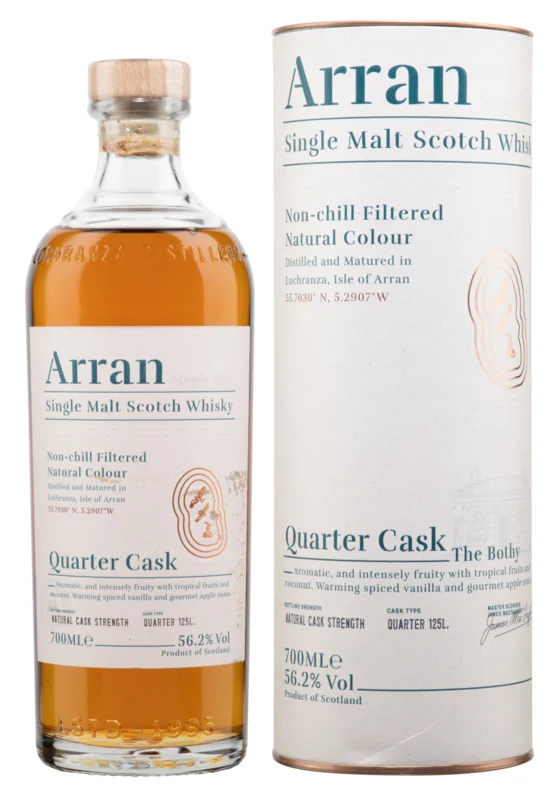 Arran The Bothy Quarter Cask Single Malt Scotch Whisky 56.2° 70cl