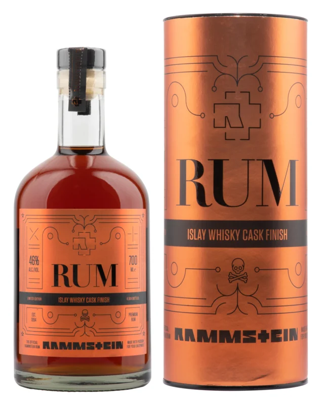 Rammstein Islay Whisky Cask FinishLimited Edition Rum 46° 70cl