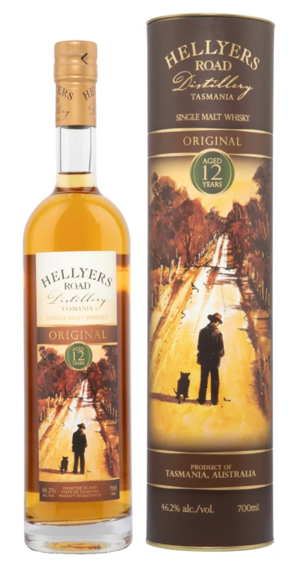 Hellyers Original 12 Years Single Malt Whisky 46.2° 70cl