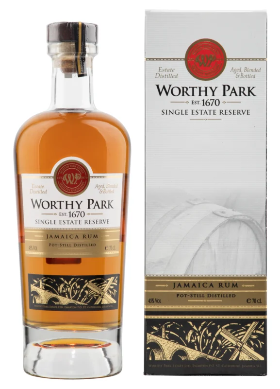 Worthy Park Estate Single Estate Reserve Jamaica Rum Pot Still Distilled 45° 70cl