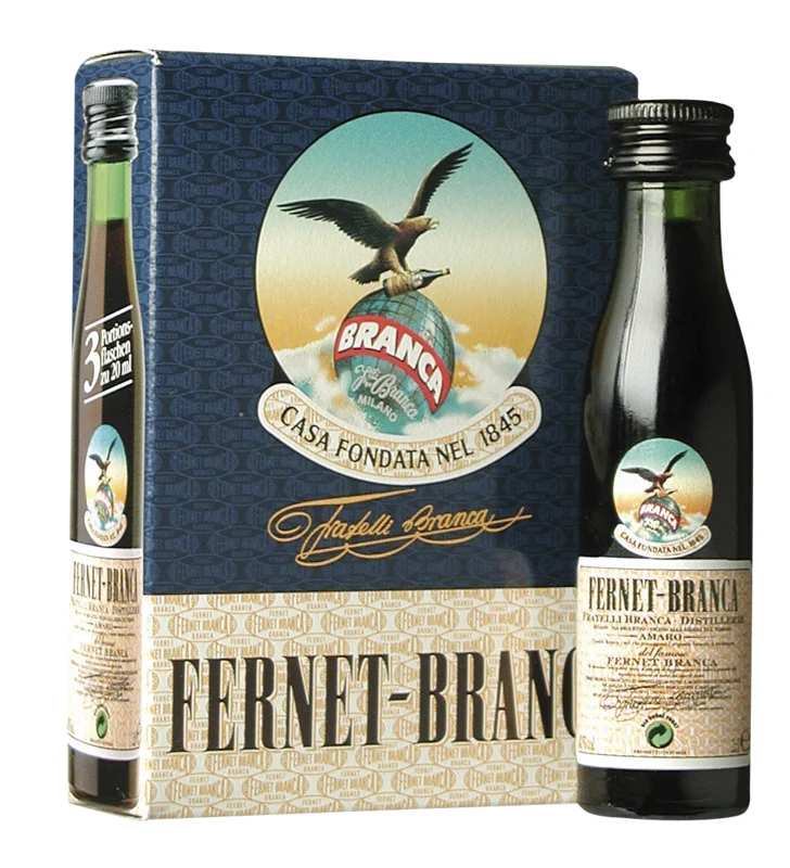 Fernet Branca 3er Pack Bitter 35° 2cl