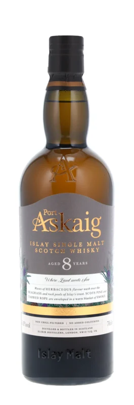 Port Askaig 8 Years Islay Single Malt Scotch Whisky 45.8° 70cl