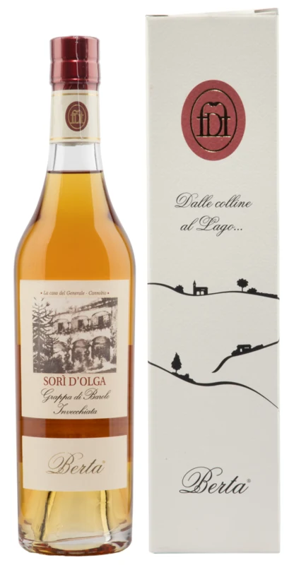 Berta Sori d'Olga Grappa di Barolo 40° 50cl