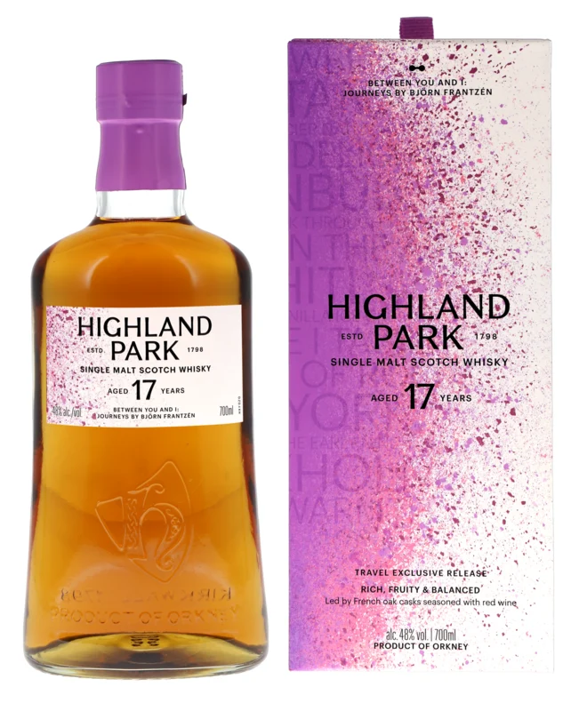 Highland Park Between You and I: Journeys by Björn Frantzén 17 Years Single Malt Scotch Whisky 48° 70cl
