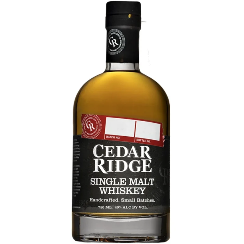 Cedar Ridge Handcrafted Small Batches Single Malt 40° 70cl