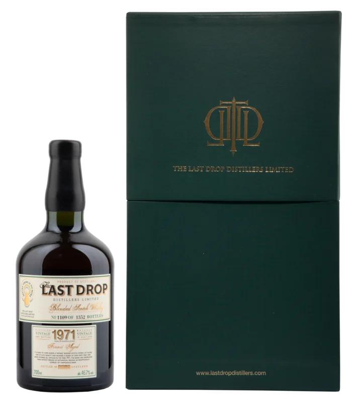 The Last Drop Distillers 1971 Blended Scotch 46.7° 75cl