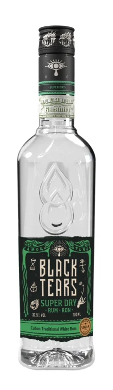 Black Tears Super Dry White Rum 37.5° 70cl