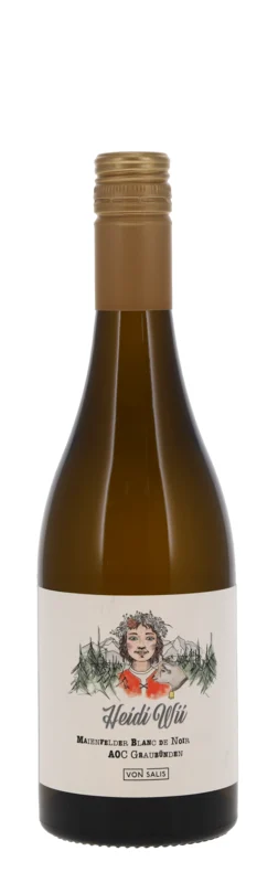 Von Salis Heidi-Wii Maienfelder Blanc de Noir 2024 AOC Graubünden 13° 50cl