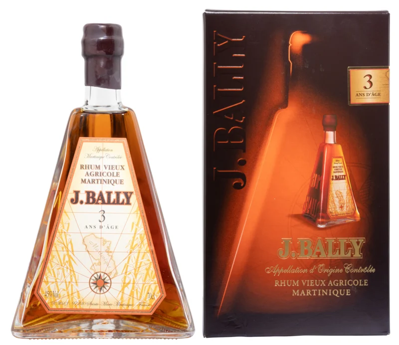 Bally Pyramide 3 Ans Rhum Vieux Agricole 45° 70cl