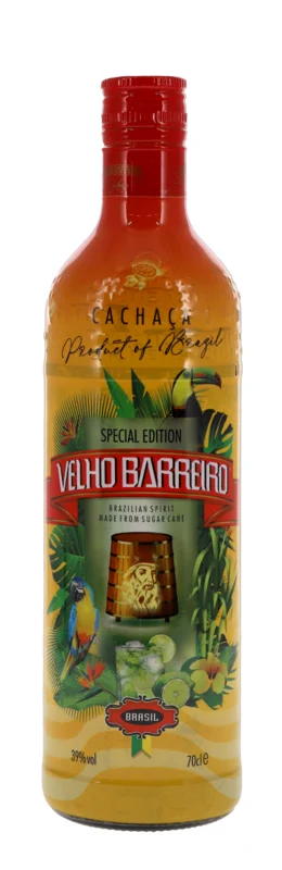 Velho Barreiro Tradicional Cachaça 39° 70cl
